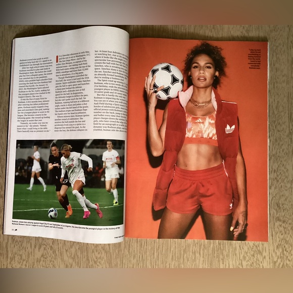 The Red Bulletin Magazine August/September 2023 issue featuring Trinity Rodman - Picture 2 of 4